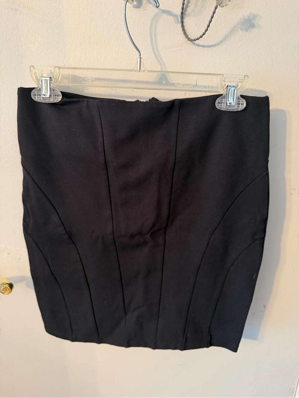 Urban Behavior Black Pencil Skirt with Panel Seams